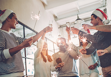 Indoor Weihnachtsfeiern