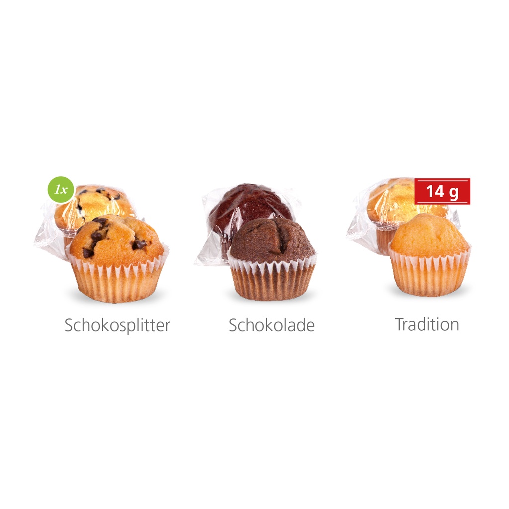 Muffin Mini im Werbewürfel