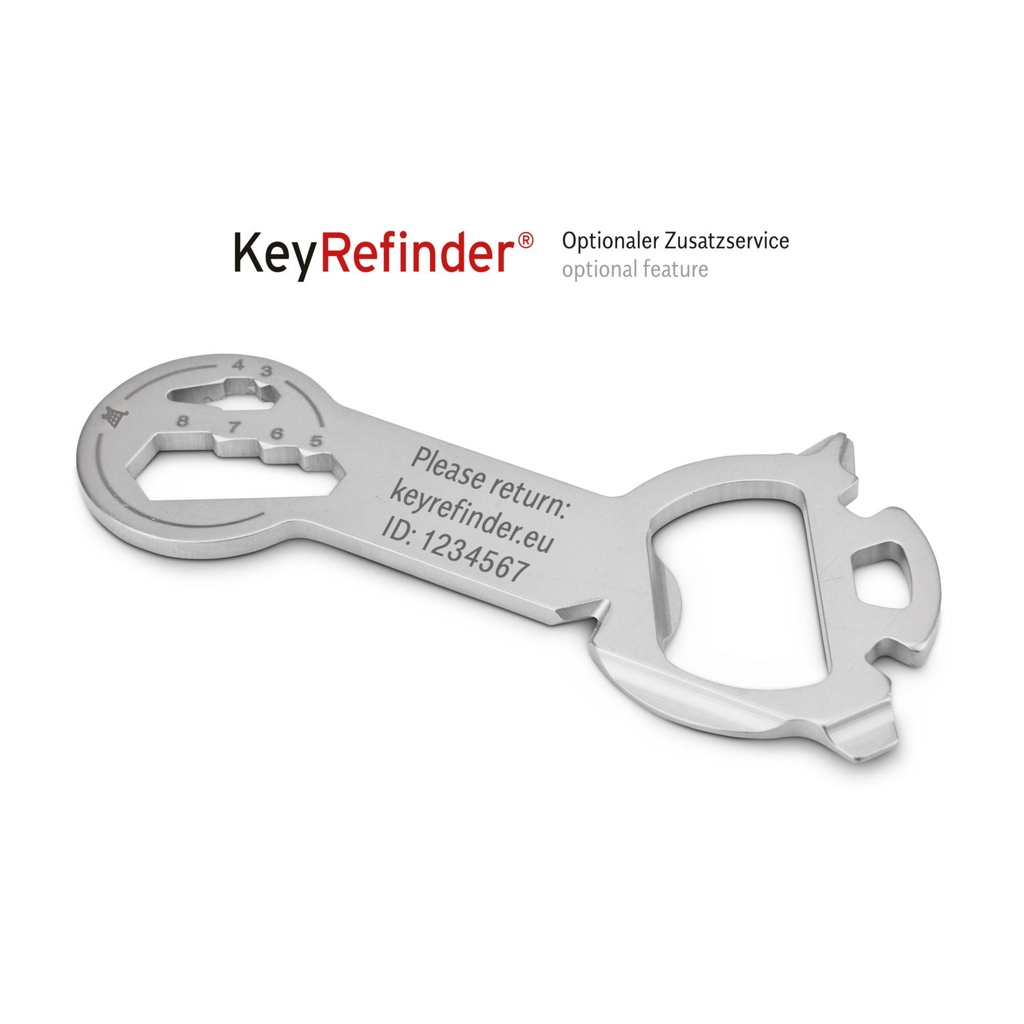 Keytool Snake, 18 Funktionen