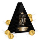 Sie sind Gold wert – Lindt Pyramide - Xmas