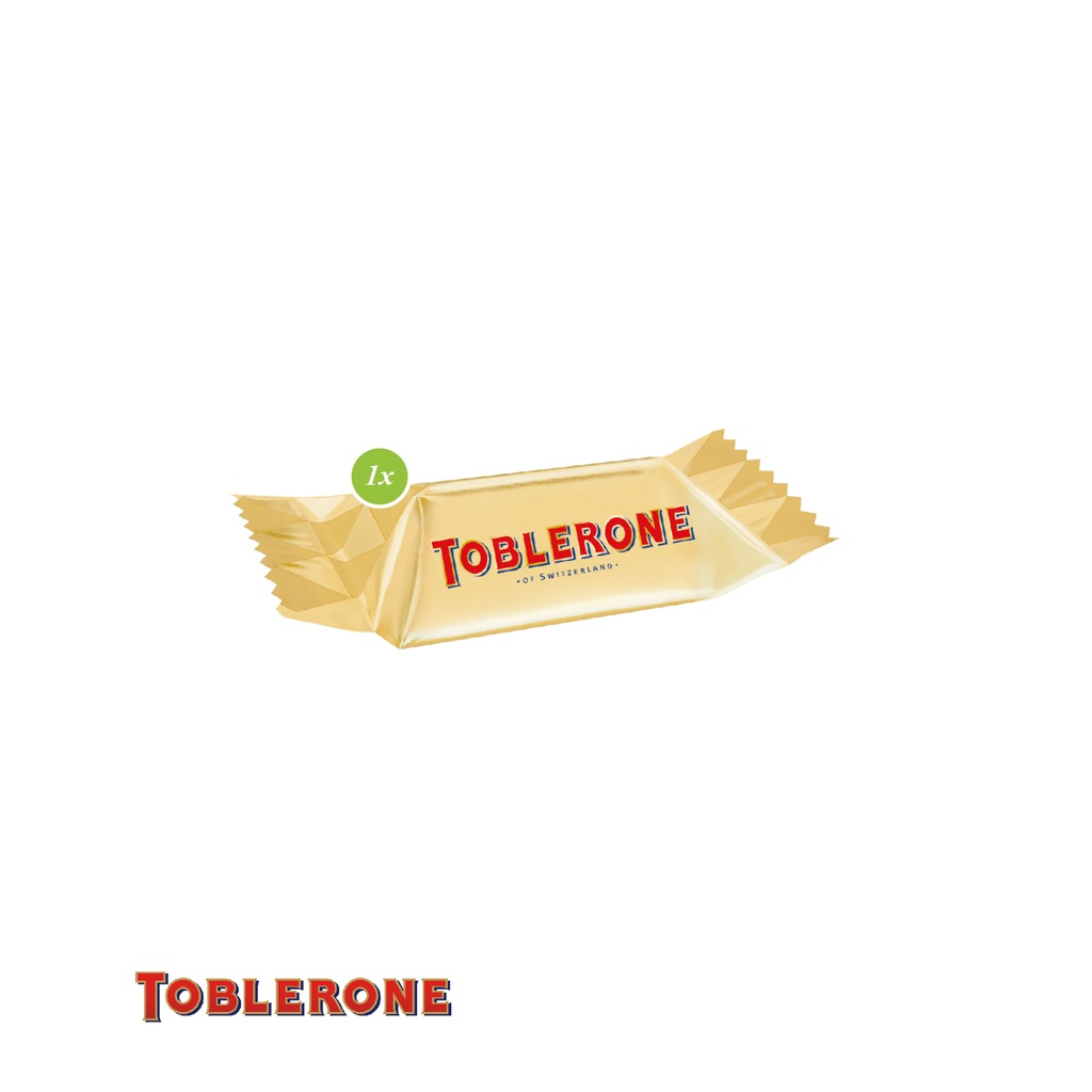 TOBLERONE Minis mit Werbeschuber