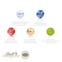 Tisch-Adventskalender Lindt Kugeln "Gourmet Edition" - Organic