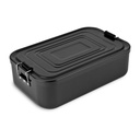 Lunchbox Quadra Schwarz matt XL