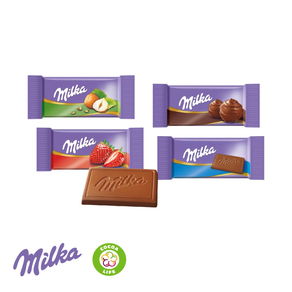 Tisch-Adventskalender Milka gemischt