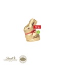 Werbeaufsteller mit Lindt-Goldhase