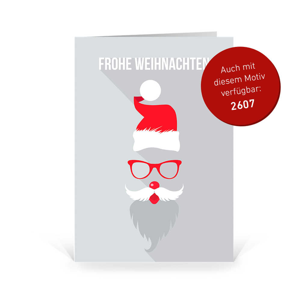 Weihnachtsgesichter - Black Santa