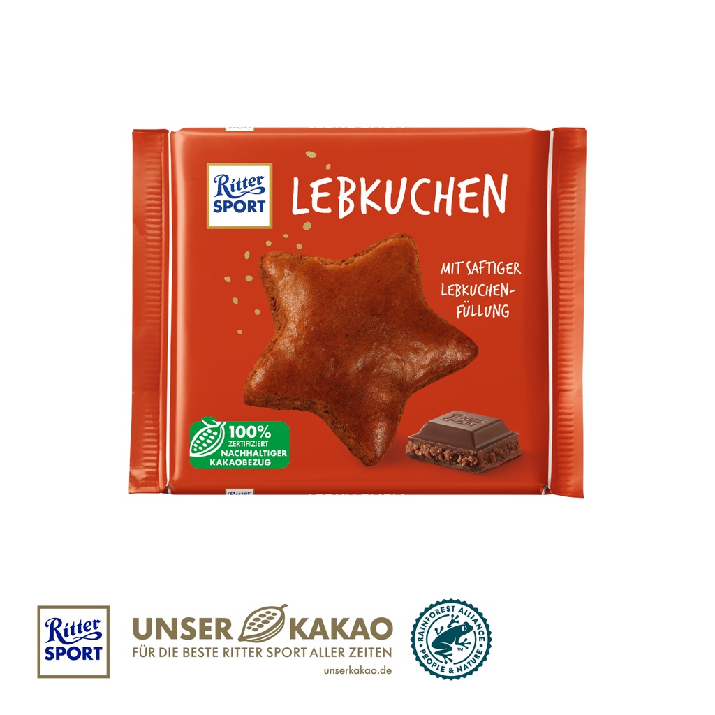 Schokotafel Ritter SPORT Rentier