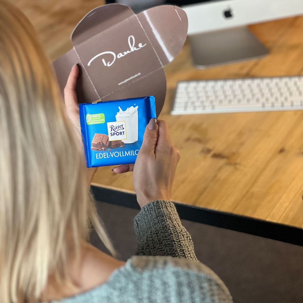 Geschenkpaket "Danke International" - Ritter Sport