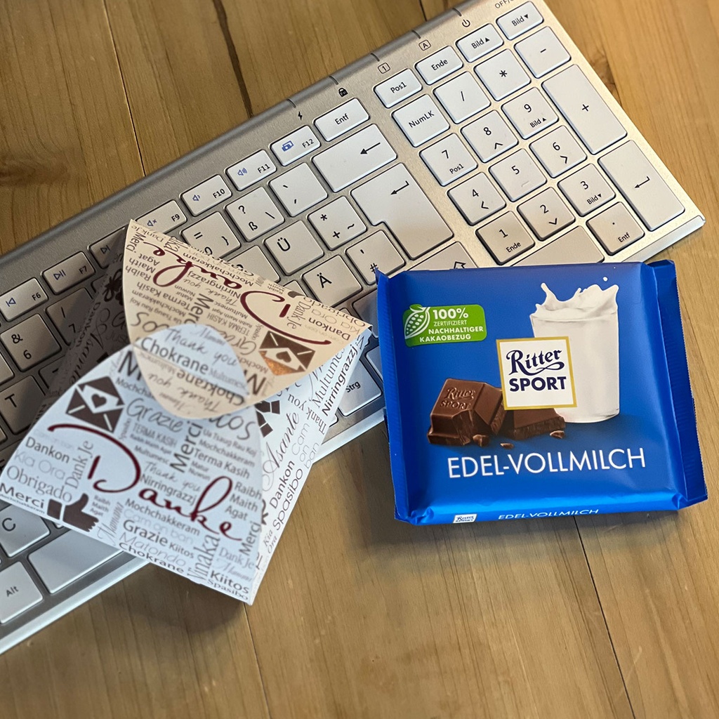 Geschenkpaket "Danke International" - Ritter Sport