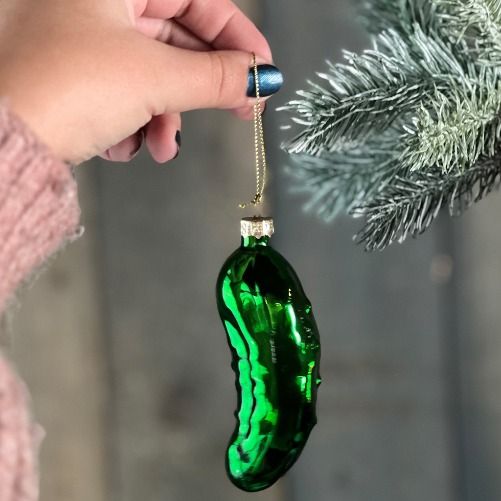 Weihnachtskugel "Christmas Pickle"