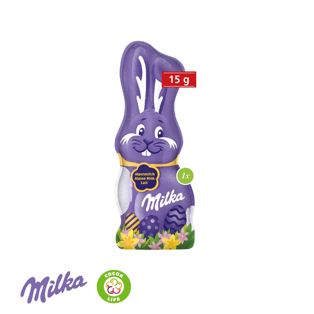 Milka Schmunzelhase, 15 g