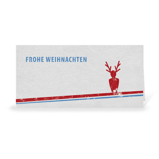 [WP670] Natürlich Weihnachten - Rentier (Wir gestalten gratis für Dich)