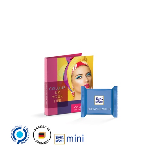 [1144-RM] Werbekarte Midi Ritter Sport mini