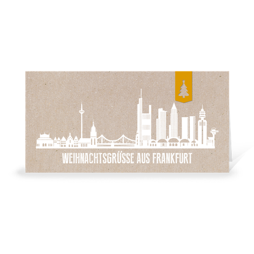 [WP10750] Skyline modern - Frankfurt (Wir gestalten gratis für Dich)