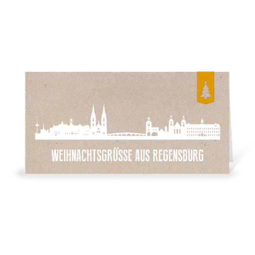 [WP10769] Skyline modern - Regensburg (Wir gestalten gratis für Dich)