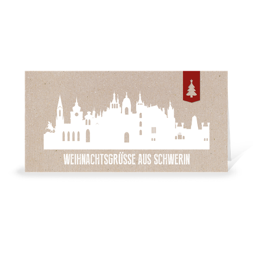 [WP10773] Skyline modern - Schwerin (Wir gestalten gratis für Dich)