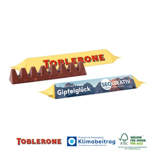 [91256] TOBLERONE Riegel im Werbeschuber, 35 g