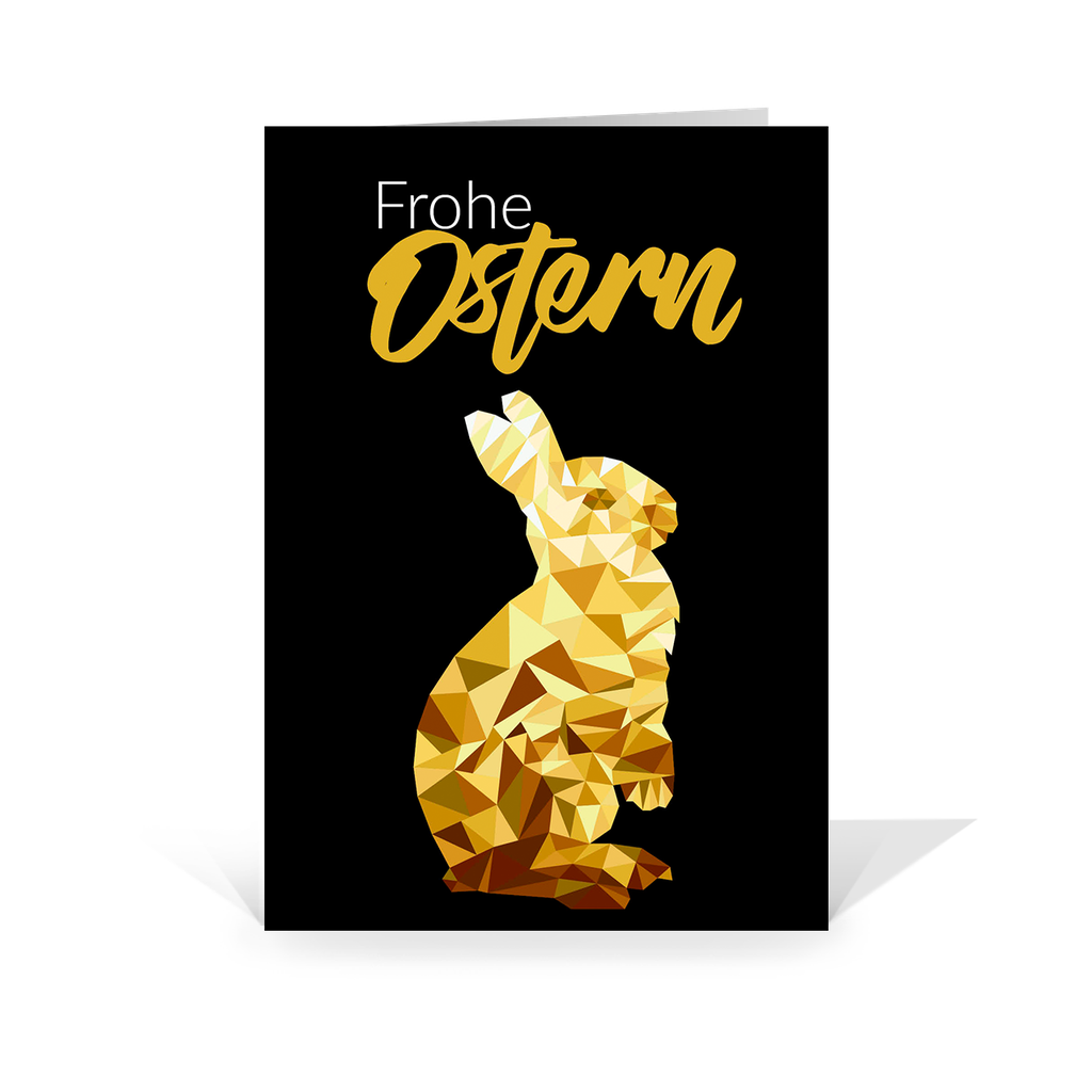 Grußkarte "Frohe Ostern"