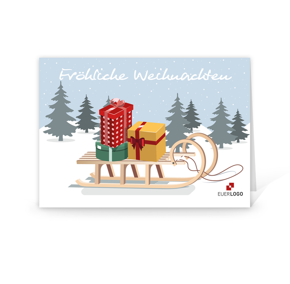 Geschenkeschlitten