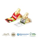 Werbeaufsteller mit Lindt-Goldhase