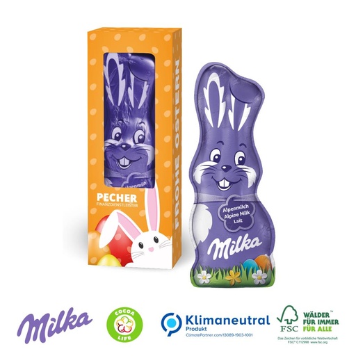 Milka Schmunzelhase, 45 g