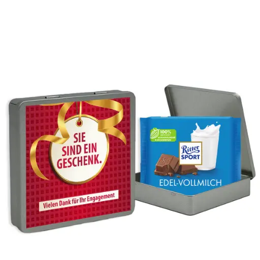 [WP13033] Sie sind ein Geschenk - Ritter SPORT Dose