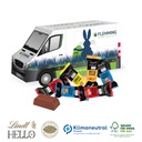 3D Präsent Transporter mit Lindt HELLO Mini