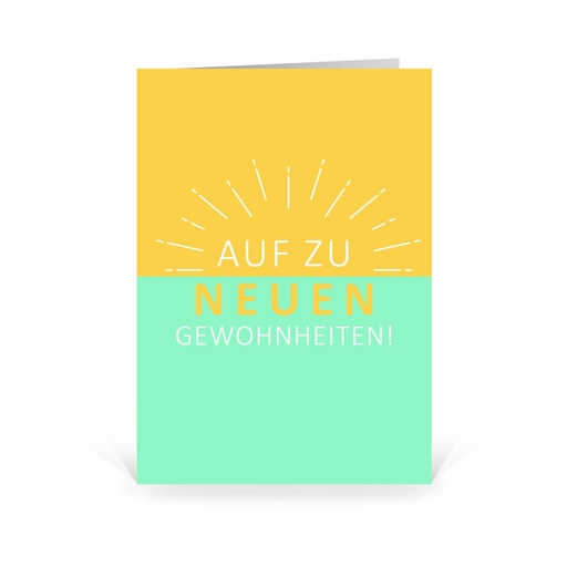 [WP5239] Auf zu neuen Gewohnheiten (Wir gestalten gratis für Dich)