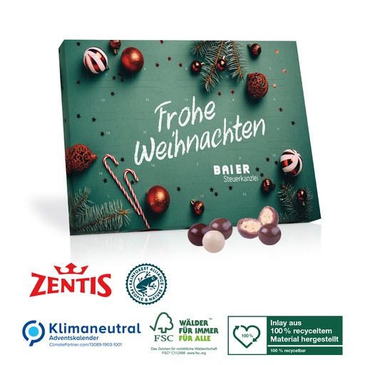 [95212-W] Tisch-Adventskalender Zentis Business