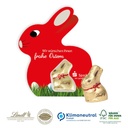 Promotion-Card Hase mit Goldhase von Lindt