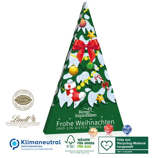 Adventskalender Lindt "Weihnachtsbaum"