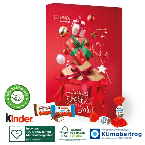 Adventskalender kinder® „Happy Moments“