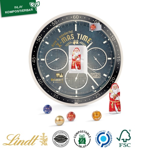 Adventskalender Lindt Centro mit Weihnachtsmann