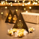 Du bist Gold wert – Lindt Pyramide - Xmas