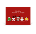 Postkarte Weihnachtsteam - Team