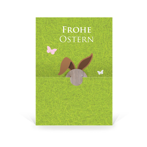 [WP6107] Lesezeichen Osterhase (Wir gestalten gratis für Dich)