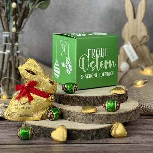 Geschenkbox "Frohe Ostern" - Lindt-Mix