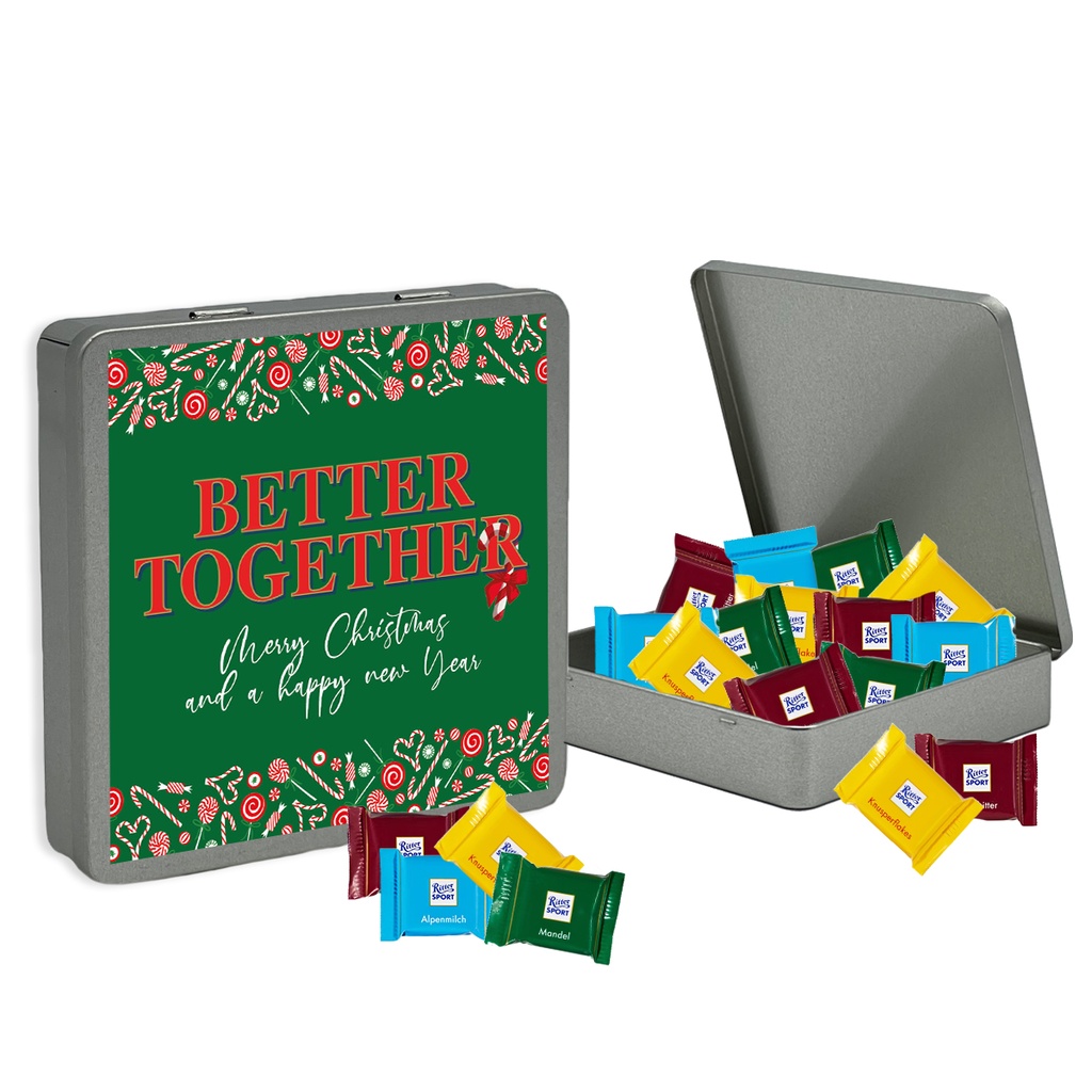 Geschenkdose "Better Together" Ritter Sport Mini