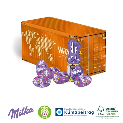 3D Präsent Container - Milka