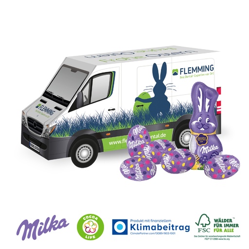 3D Präsent Transporter - Milka