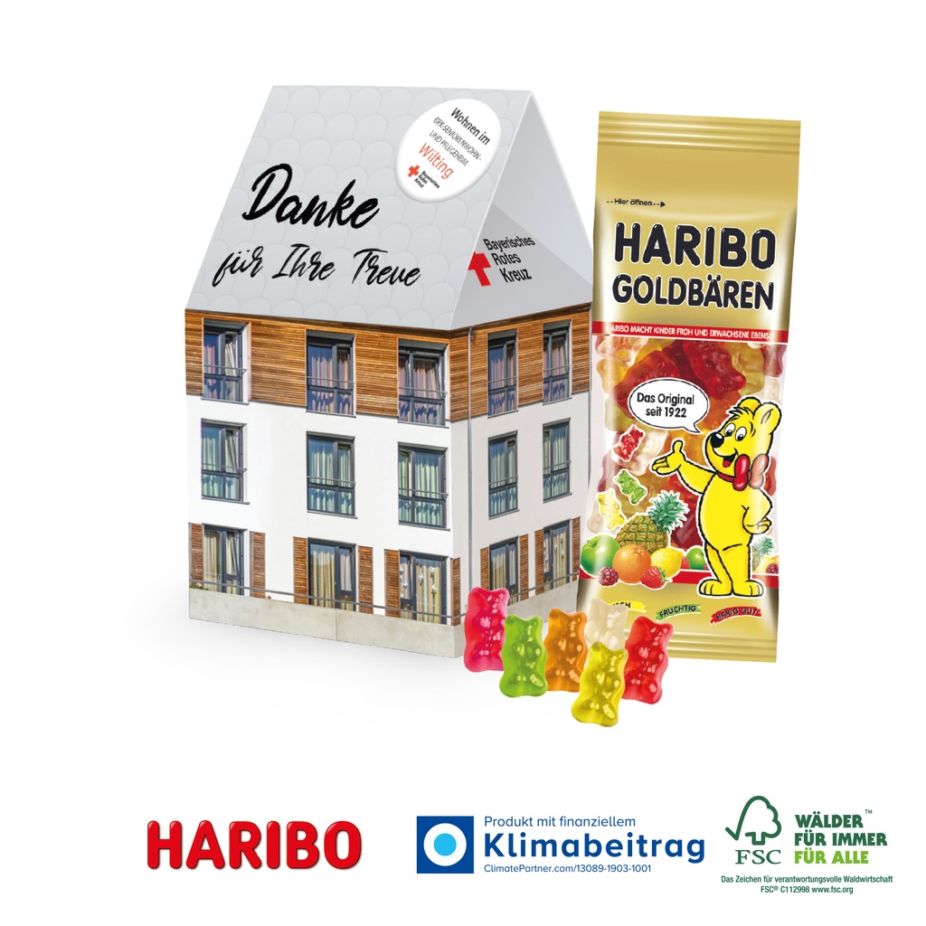 3D Präsent Haus - Haribo