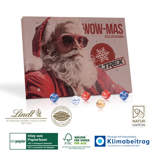 Adventskalender „Gourmet Edition“ Organic - Naturkarton