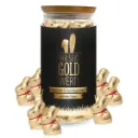 Teamgeschenk M "Gold wert" - Lindt Goldhasen