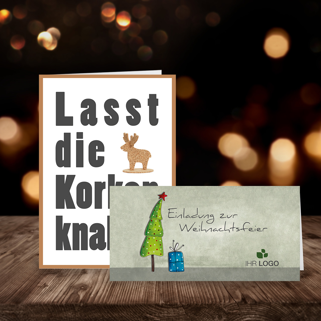 Karten / Weihnachtsfeier Einladungen