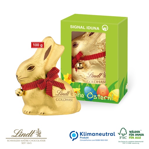 [94539-O] Lindt Goldhase mit Glöckchen, 100 g