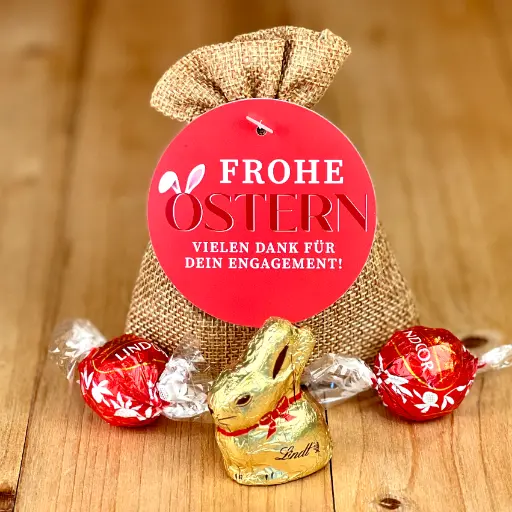 [WP13149] Ostersäckchen gefüllt mit Lindt-Mix