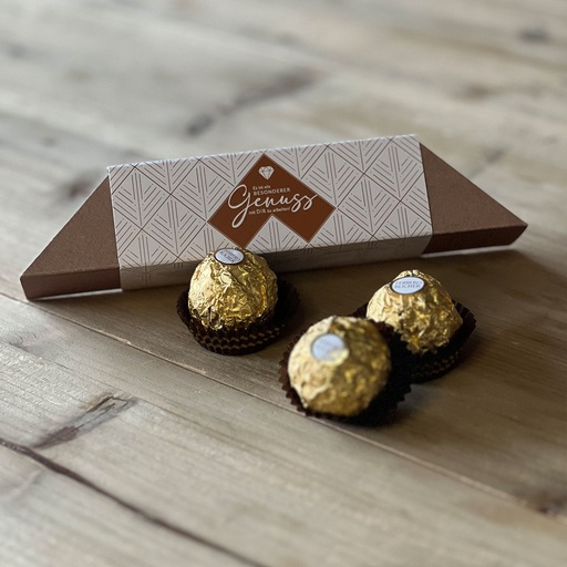 [WP13129] Geschenkverpackung "Ein besonderer Genuss" - Rocher