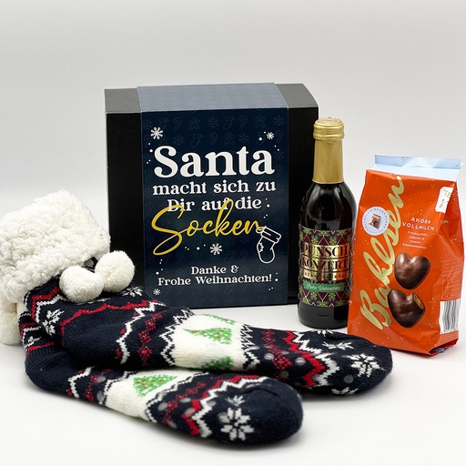 [WP13356] Weihnachtsset Santa´s Kuschelsocken