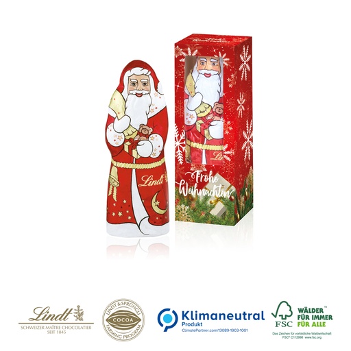 [95456-W] Weihnachtsmann von Lindt & Sprüngli (40g)