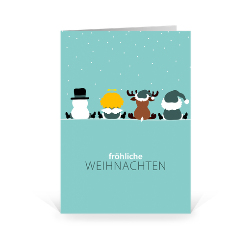 Weihnachtsteam Schneeflocken